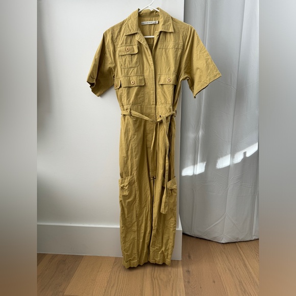 Shades of Grey by Micah Cohen
Boiler Suit Jumpsuit Mustard Yellow
Size - Picture 1 of 4